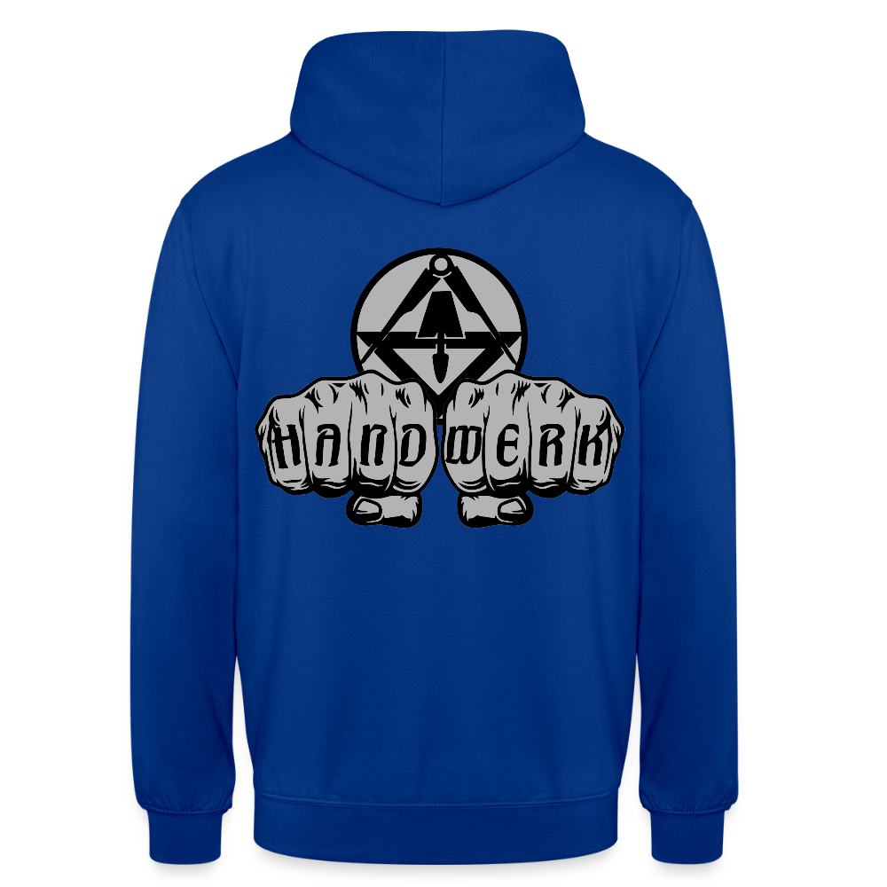 Unisex Hoodie "Stuckateur" beidseitig bedruckt Unisex Hoodie {{ color }}