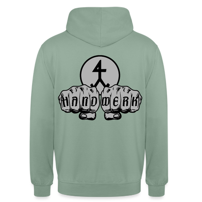 Unisex Hoodie "Steinmetz" beidseitig bedruckt Unisex Hoodie {{ color }}