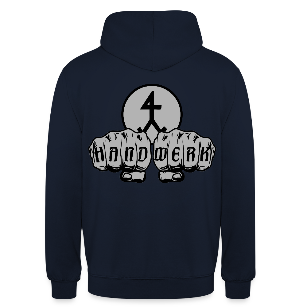 Unisex Hoodie "Steinmetz" beidseitig bedruckt Unisex Hoodie {{ color }}