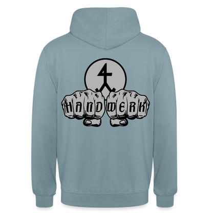 Unisex Hoodie "Steinmetz" beidseitig bedruckt Unisex Hoodie {{ color }}