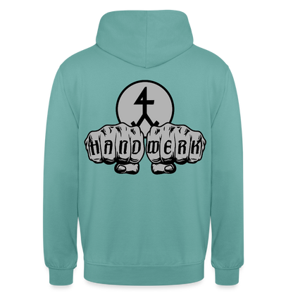 Unisex Hoodie "Steinmetz" beidseitig bedruckt Unisex Hoodie {{ color }}