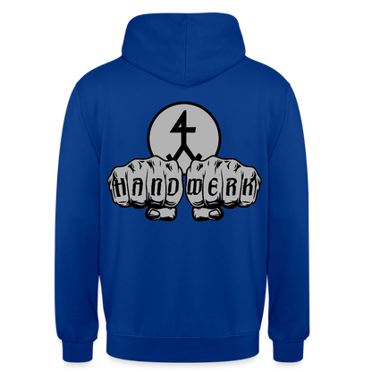 Unisex Hoodie "Steinmetz" beidseitig bedruckt Unisex Hoodie {{ color }}