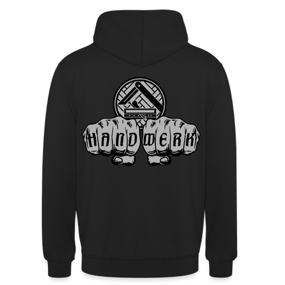 Unisex Hoodie "Parkettleger" beidseitig bedruckt Unisex Hoodie {{ color }}