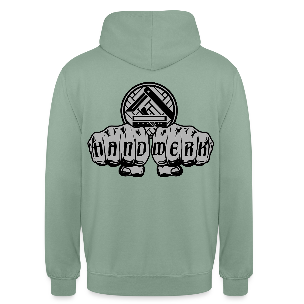Unisex Hoodie "Parkettleger" beidseitig bedruckt Unisex Hoodie {{ color }}