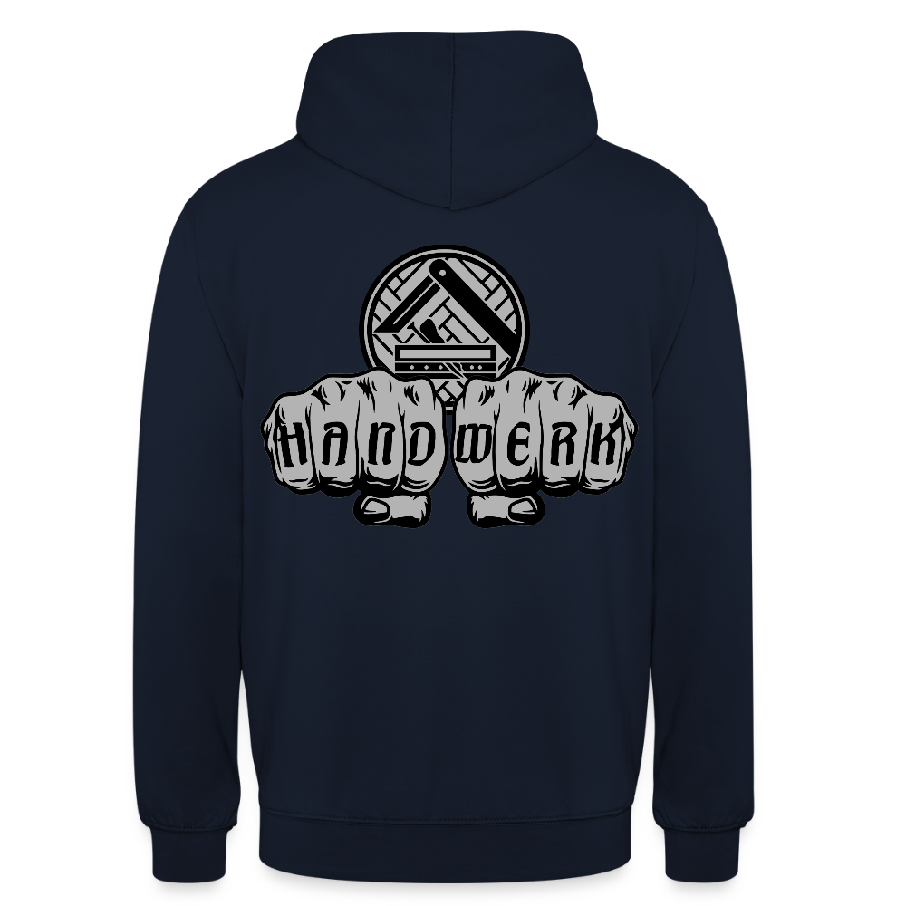 Unisex Hoodie "Parkettleger" beidseitig bedruckt Unisex Hoodie {{ color }}