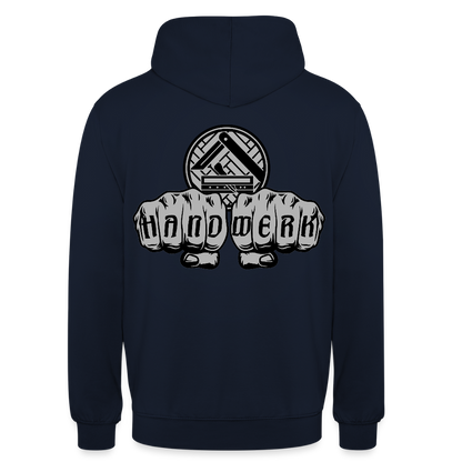 Unisex Hoodie "Parkettleger" beidseitig bedruckt Unisex Hoodie {{ color }}