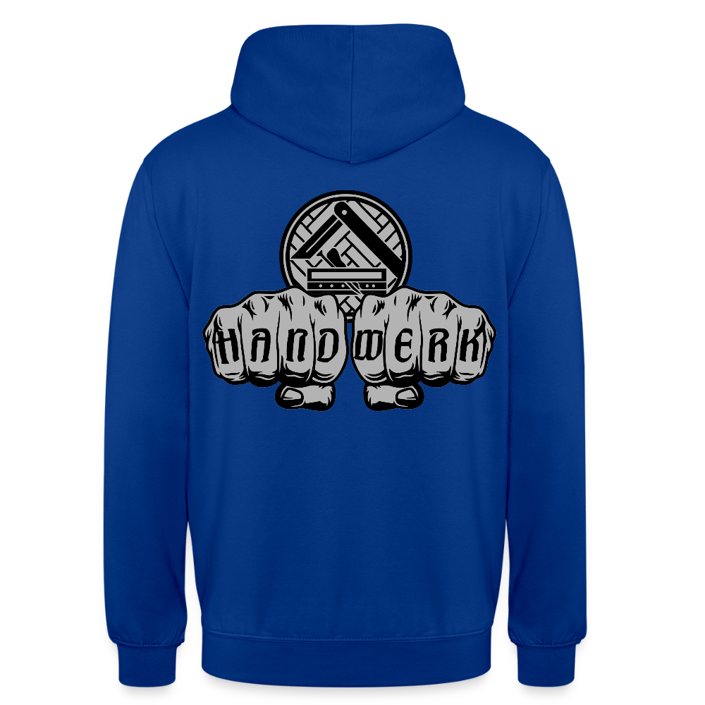 Unisex Hoodie "Parkettleger" beidseitig bedruckt Unisex Hoodie {{ color }}