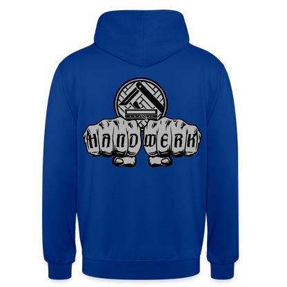 Unisex Hoodie "Parkettleger" beidseitig bedruckt Unisex Hoodie {{ color }}