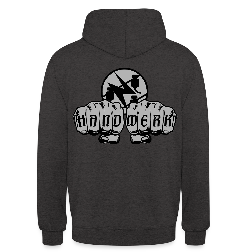 Unisex Hoodie "Elektriker" beidseitig bedruckt Unisex Hoodie {{ color }}