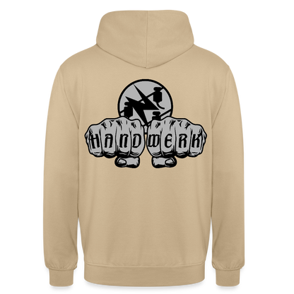 Unisex Hoodie "Elektriker" beidseitig bedruckt Unisex Hoodie {{ color }}