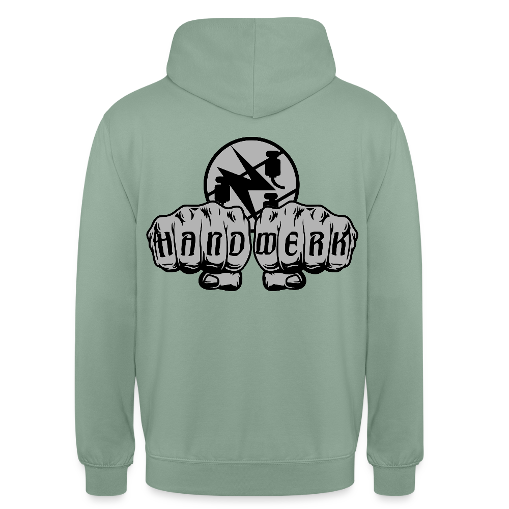 Unisex Hoodie "Elektriker" beidseitig bedruckt Unisex Hoodie {{ color }}