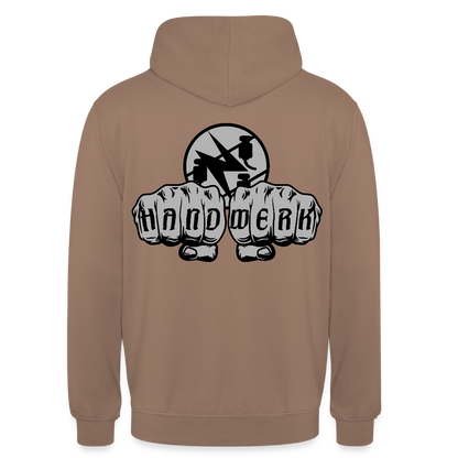 Unisex Hoodie "Elektriker" beidseitig bedruckt Unisex Hoodie {{ color }}