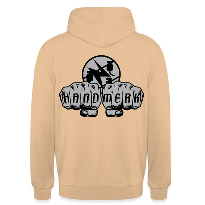 Unisex Hoodie "Elektriker" beidseitig bedruckt Unisex Hoodie {{ color }}