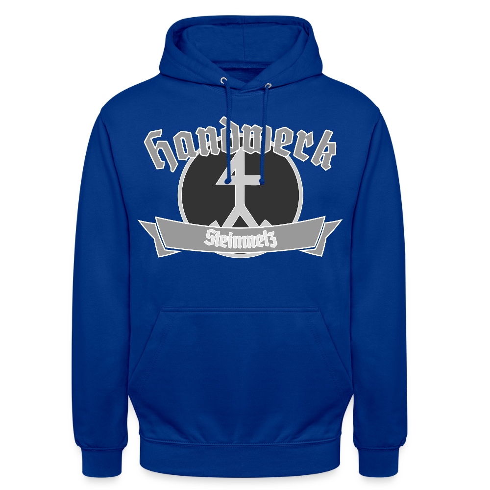 Unisex Hoodie "Steinmetz" Royalblau Unisex Hoodie {{ color }}