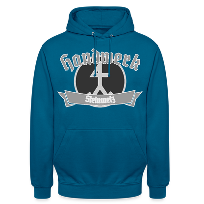 Unisex Hoodie "Steinmetz" Tiefseeblau Unisex Hoodie {{ color }}