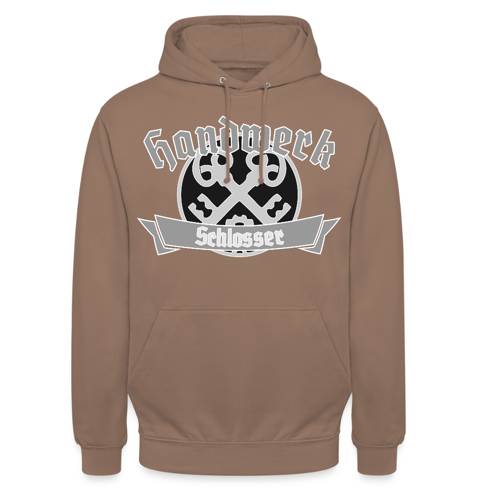 Unisex Hoodie "Schlosser" Mokka Unisex Hoodie {{ color }}