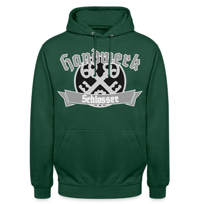 Unisex Hoodie "Schlosser" Flaschengrün Unisex Hoodie {{ color }}
