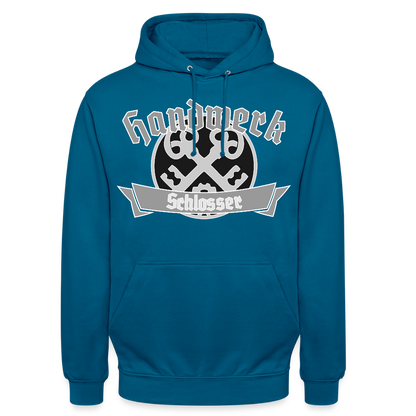 Unisex Hoodie "Schlosser" Tiefseeblau Unisex Hoodie {{ color }}