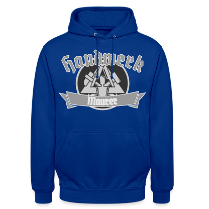 Unisex Hoodie "Maurer" Royalblau Unisex Hoodie {{ color }}