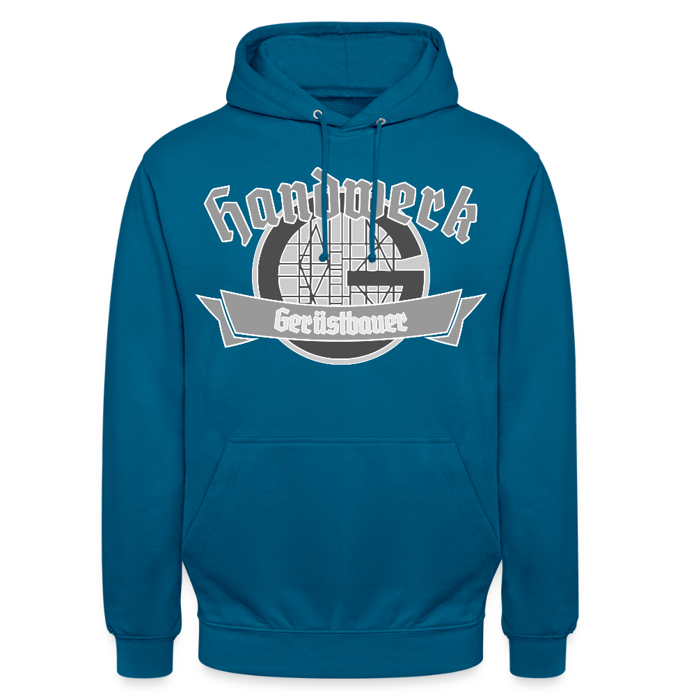 Unisex Hoodie "Gerüstbauer" Tiefseeblau Unisex Hoodie {{ color }}