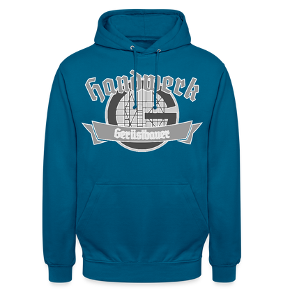 Unisex Hoodie "Gerüstbauer" Tiefseeblau Unisex Hoodie {{ color }}