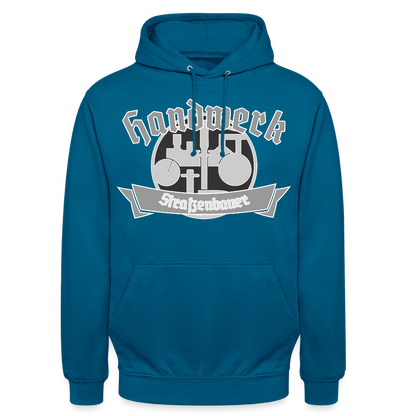 Unisex Hoodie "Strassenbauer" Tiefseeblau Unisex Hoodie {{ color }}