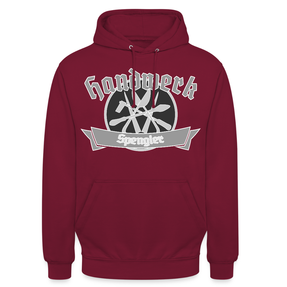 Unisex Hoodie "Spengler" Bordeaux Unisex Hoodie {{ color }}