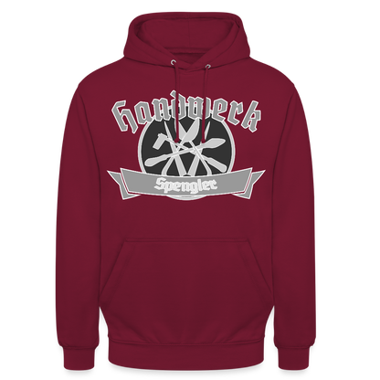 Unisex Hoodie "Spengler" Bordeaux Unisex Hoodie {{ color }}