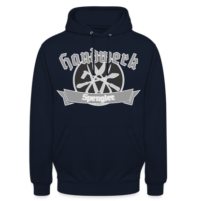 Unisex Hoodie "Spengler" Navy Unisex Hoodie {{ color }}
