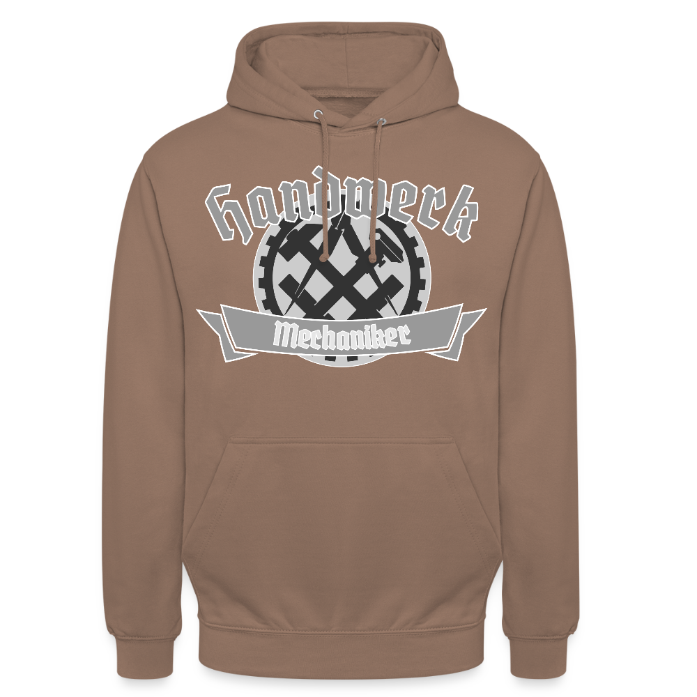 Unisex Hoodie "Mechaniker" Mokka Unisex Hoodie {{ color }}