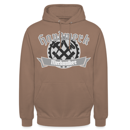 Unisex Hoodie "Mechaniker" Mokka Unisex Hoodie {{ color }}