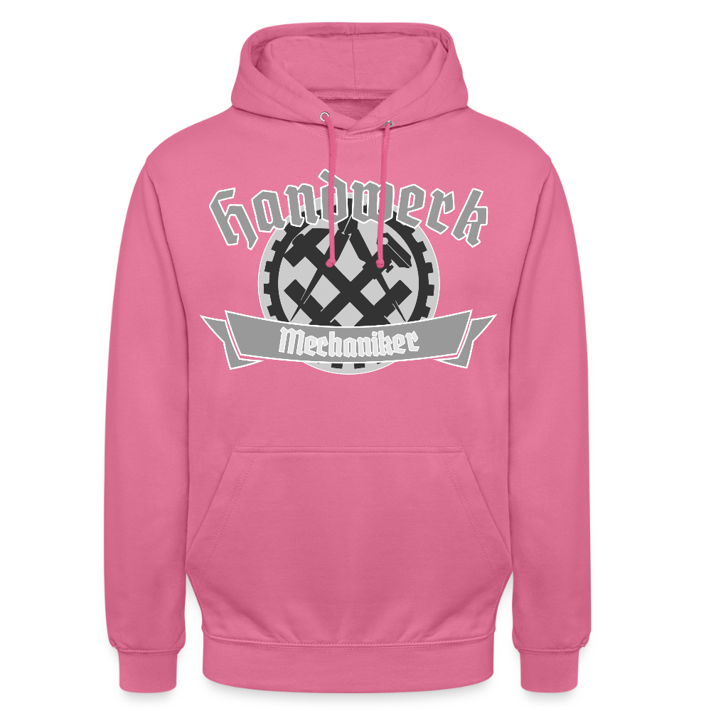 Unisex Hoodie "Mechaniker" Pink Unisex Hoodie {{ color }}