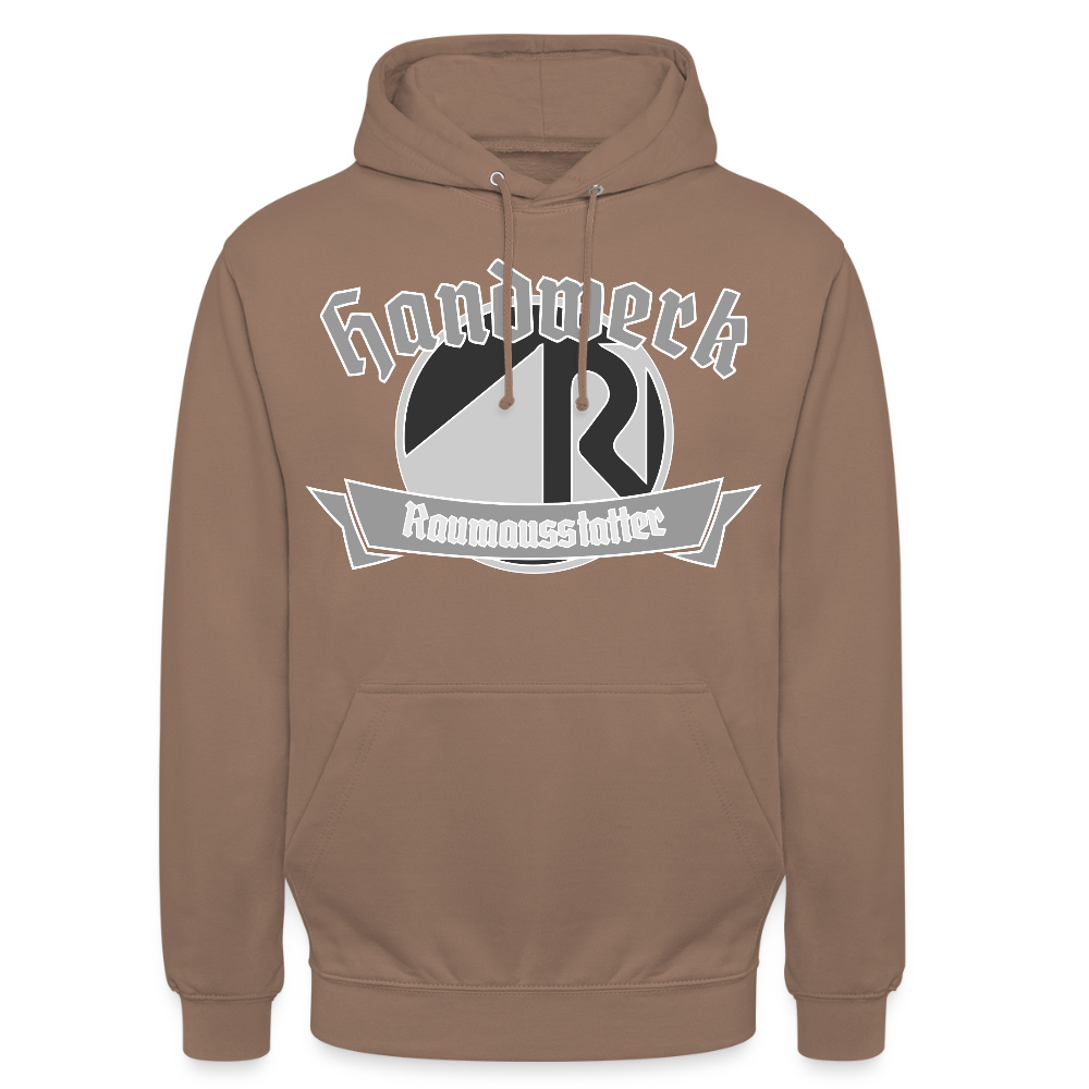 Unisex Hoodie "Raumausstatter" Mokka Unisex Hoodie {{ color }}