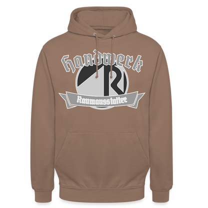 Unisex Hoodie "Raumausstatter" Mokka Unisex Hoodie {{ color }}