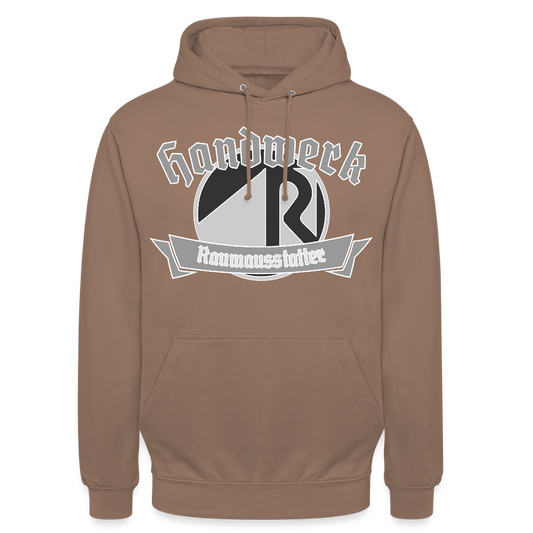 Unisex Hoodie "Raumausstatter" Mokka Unisex Hoodie {{ color }}