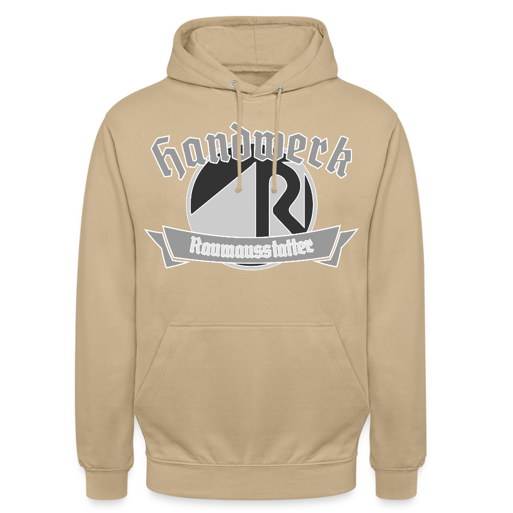 Unisex Hoodie "Raumausstatter" Beige Unisex Hoodie {{ color }}