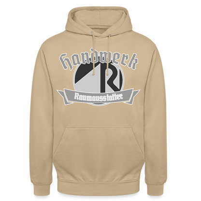 Unisex Hoodie "Raumausstatter" Beige Unisex Hoodie {{ color }}