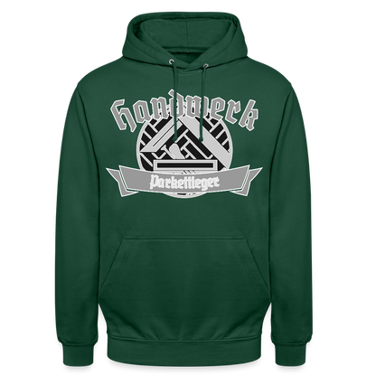 Unisex Hoodie "Parkettleger" Flaschengrün Unisex Hoodie {{ color }}