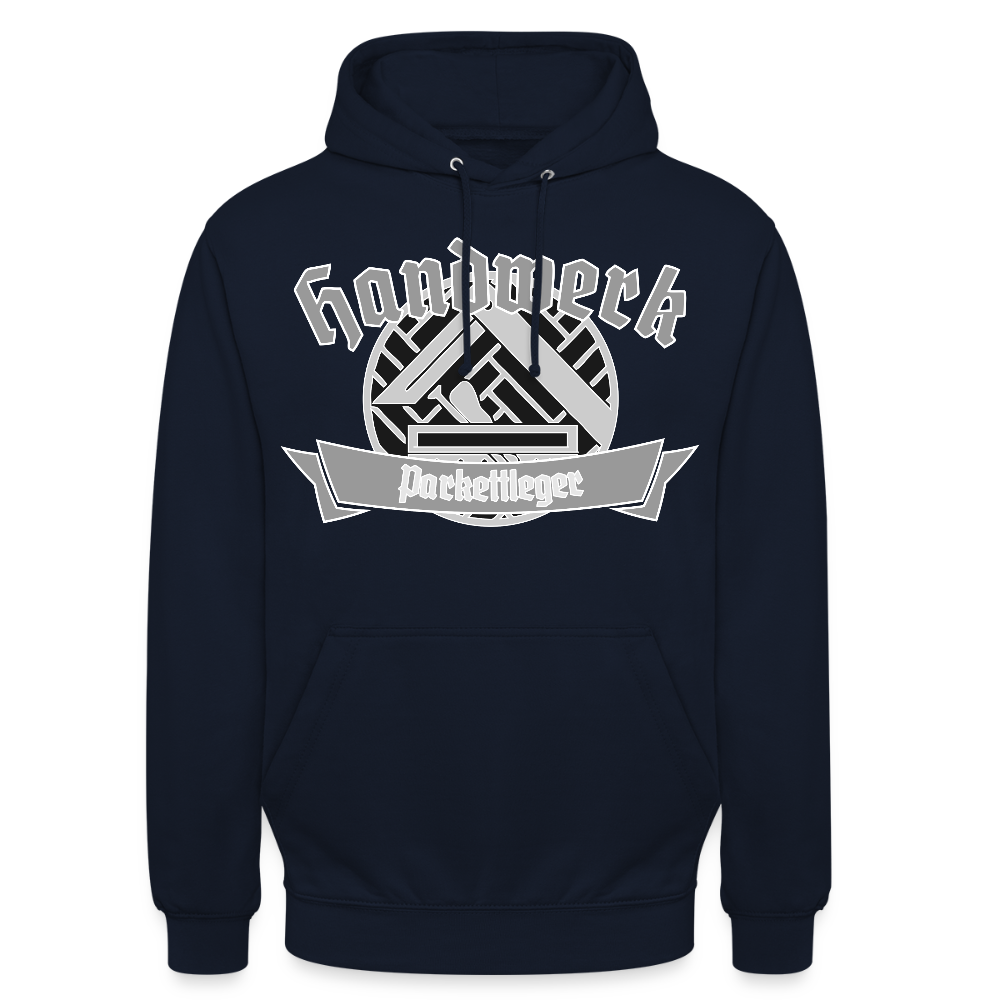 Unisex Hoodie "Parkettleger" Navy Unisex Hoodie {{ color }}