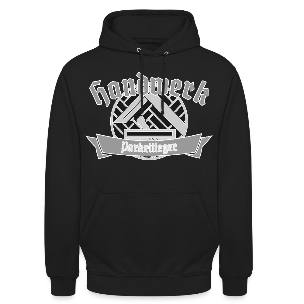 Unisex Hoodie "Parkettleger" Schwarz Unisex Hoodie {{ color }}