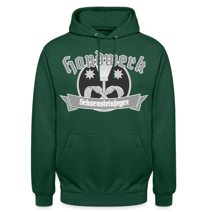 Unisex Hoodie "Schornsteinfeger" Flaschengrün Unisex Hoodie {{ color }}