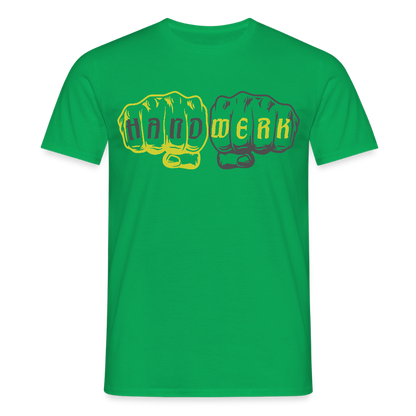 Unisex T-Shirt "Handwerk" Kelly Green Männer T-Shirt {{ color }}