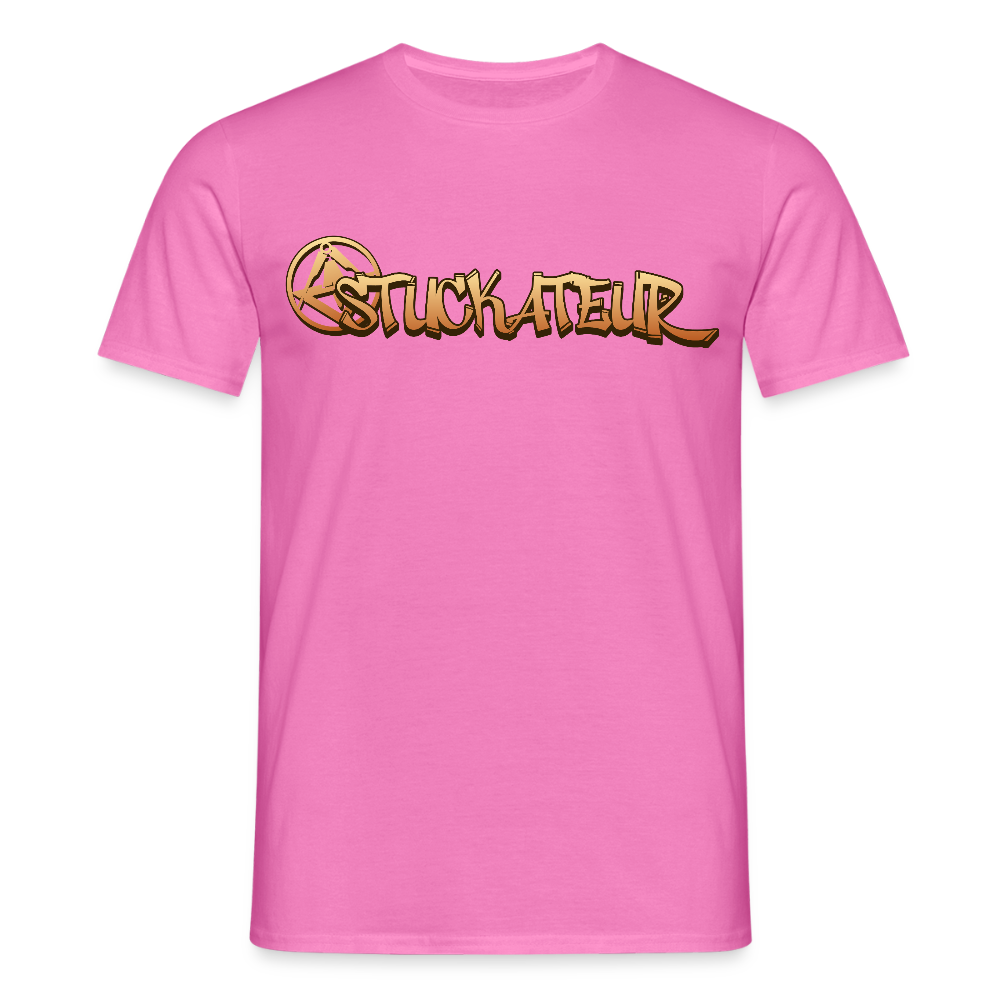 Unisex T-Shirt "Stuckateur" Pink Männer T-Shirt {{ color }}