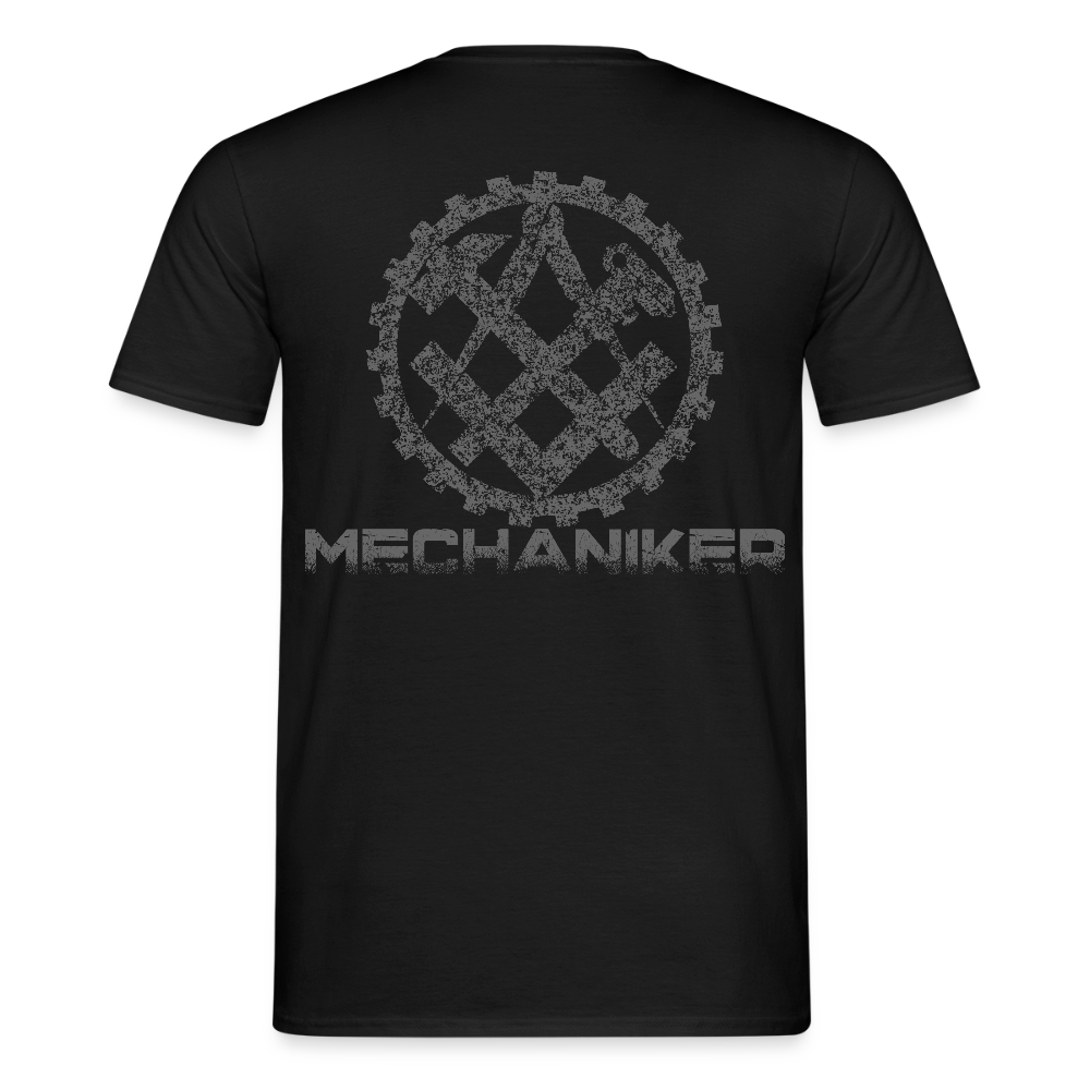 Unisex T-Shirt "Mechaniker" Schwarz Männer T-Shirt {{ color }}
