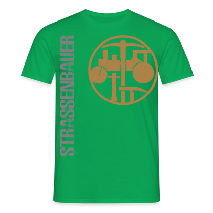 Unisex T-Shirt "Strassenbauer" Kelly Green Männer T-Shirt {{ color }}