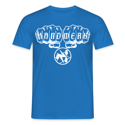 Unisex T-Shirt "Elektriker" Royalblau Männer T-Shirt {{ color }}