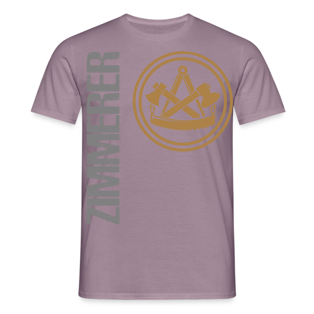 Unisex T-Shirt "Zimmerer" Lilagrau Männer T-Shirt {{ color }}