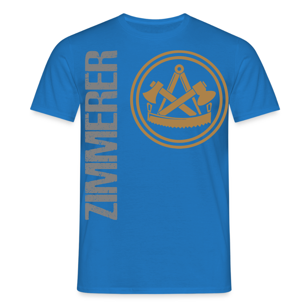 Unisex T-Shirt "Zimmerer" Royalblau Männer T-Shirt {{ color }}