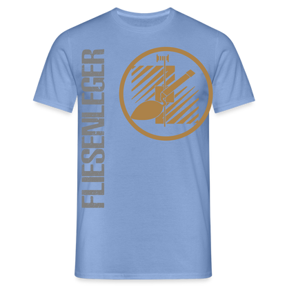 Unisex T-Shirt "Fliesenleger" carolina blue Männer T-Shirt {{ color }}