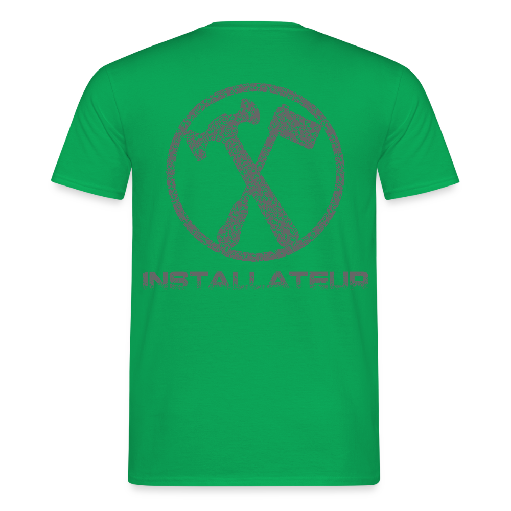 Unisex T-Shirt "Installateur" Kelly Green Männer T-Shirt {{ color }}
